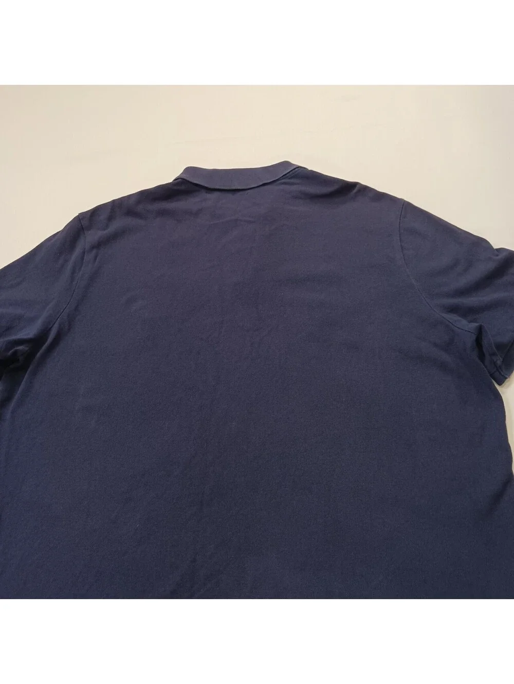 Polo Ralph Lauren Embroidered Big Logo Gold Pony Men's Blue Rare Polo Shirt XL